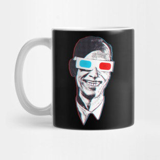 John Waters 3D Anaglyph Mug