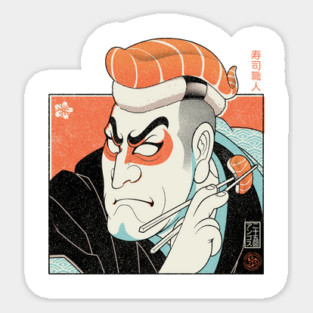 SUSHI MASTER Sticker