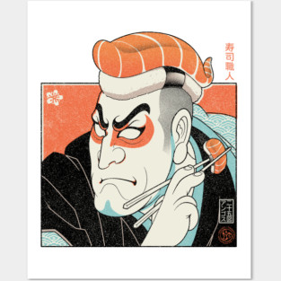 SUSHI MASTER Posters and Art