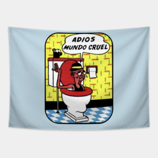 Adios Mundo Cruel Tapestry
