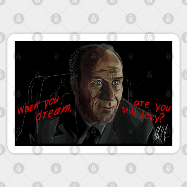 A History of Violence: When You Dream, Are You Still Joey? Sticker by 51Deesigns
