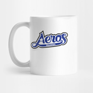 Vintage Houston Aeros Hockey 1978 Mug