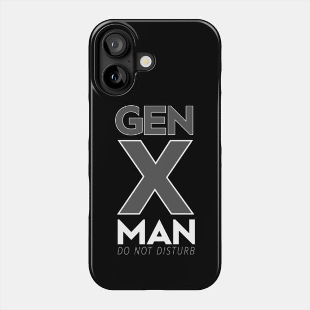 The Generation X Man Phone Case by REG