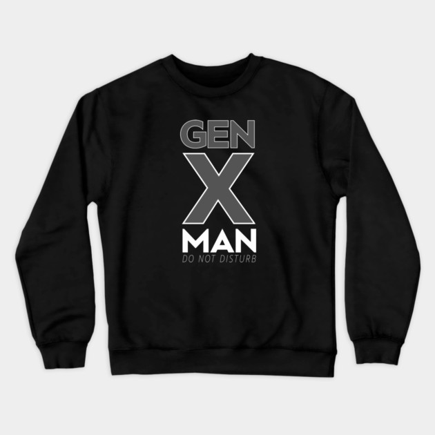The Generation X Man Crewneck Sweatshirt by REG
