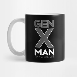 The Generation X Man Mug