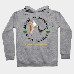 Coyote & Roadrunner, Animal Adversaries, Blunt Buddies Hoodie