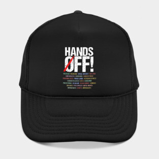 Hands Off Protest Hat