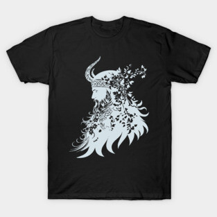 Ornate Viking Warrior – Norse Mythology Meets Art T-Shirt