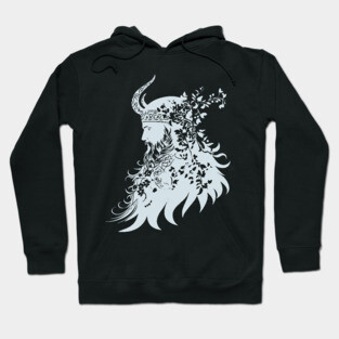 Ornate Viking Warrior – Norse Mythology Meets Art Hoodie
