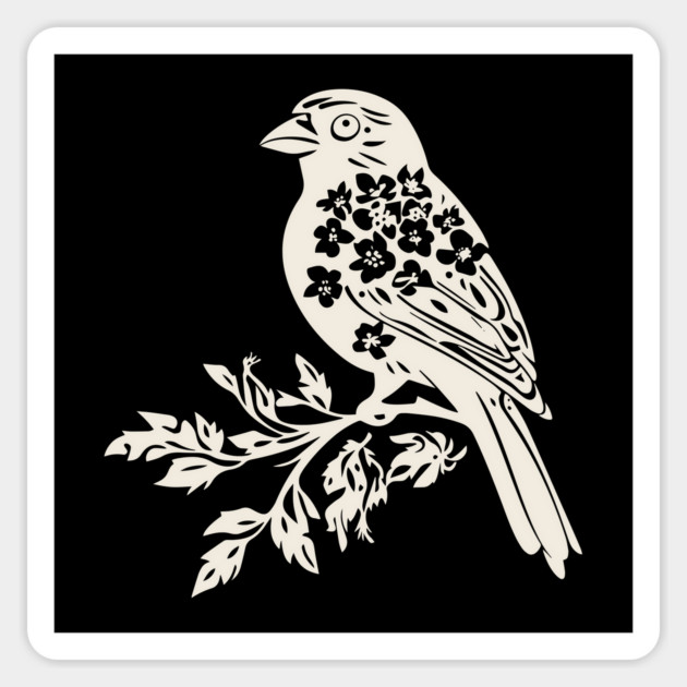 Floral Sparrow – Nature’s Little Songbird Magnet by TuncGK