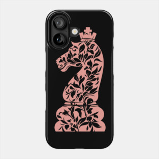 Ornate Chess Knight – Strategy Meets Art Phone Case