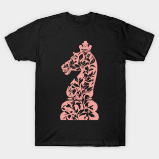 Ornate Chess Knight – Strategy Meets Art T-Shirt