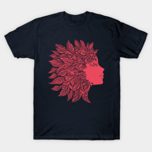 Floral Medusa – Greek Mythology With a Twist T-Shirt