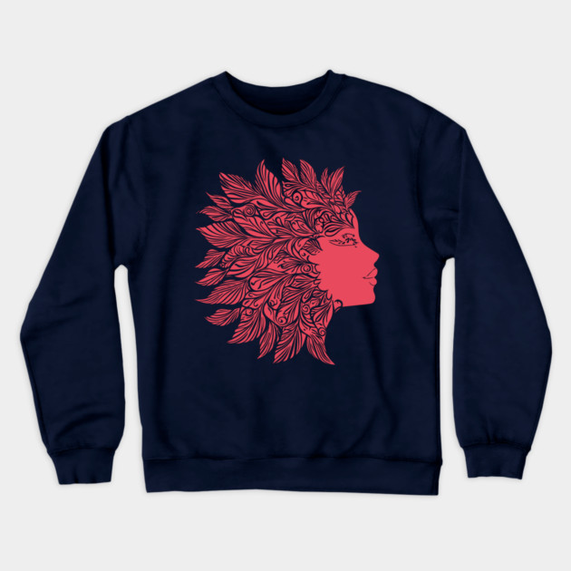 Floral Medusa – Greek Mythology With a Twist Crewneck Sweatshirt by TuncGK