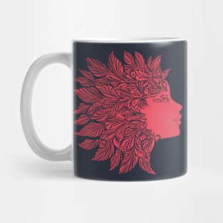 Floral Medusa – Greek Mythology With a Twist Mug