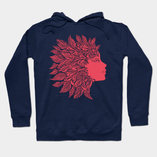 Floral Medusa – Greek Mythology With a Twist Hoodie by TuncGK