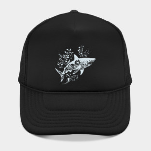 Floral Shark – Fierce Meets Elegant Hat
