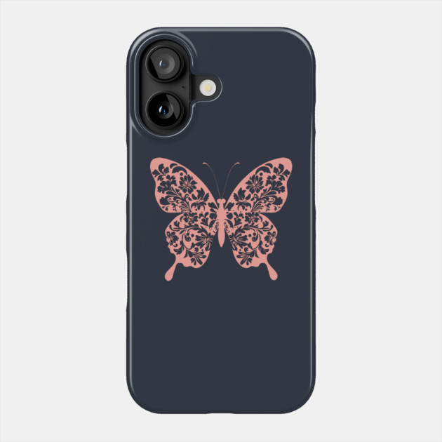 Floral Butterfly – Nature’s Most Delicate Masterpiece Phone Case by TuncGK
