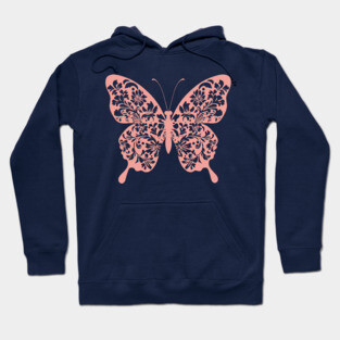 Floral Butterfly – Nature’s Most Delicate Masterpiece Hoodie