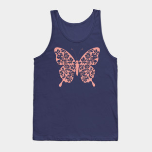 Floral Butterfly – Nature’s Most Delicate Masterpiece Tank Top