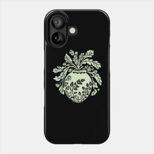 Floral Acorn – Small But Mighty Woodland Charm Phone Case