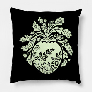 Floral Acorn – Small But Mighty Woodland Charm Pillow
