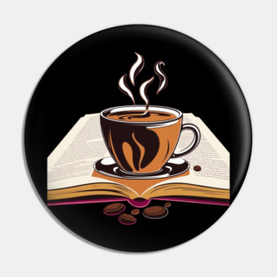 Coffee break with Books and Bliss Pin