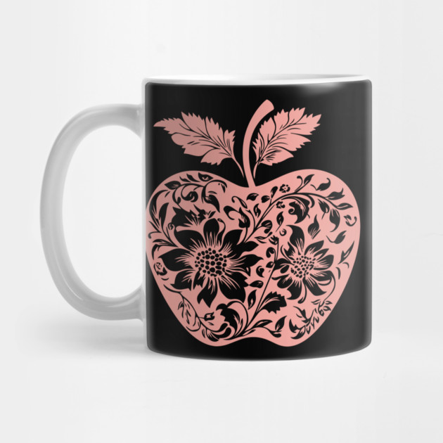 Floral Apple – Aesthetic Fruit with Artistic Touch by TuncGK