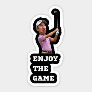 Enjoy the Game Sticker