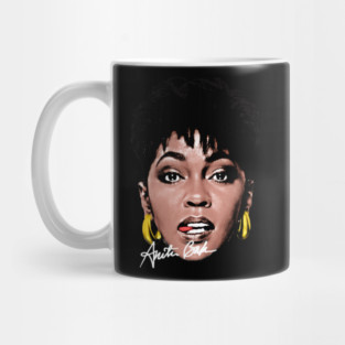 Anita Baker Big Face Retro Mug