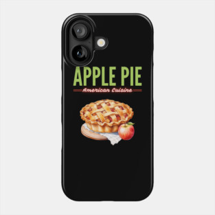 Homemade Apple Pie American Diner Food Vintage Artwork Phone Case