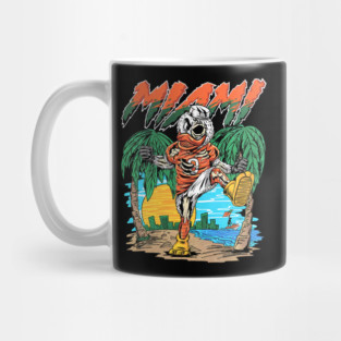 Miami Skeleton Mug