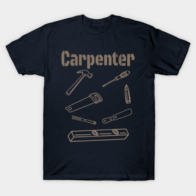 Carpenter T-Shirt by DonWillisJrArt