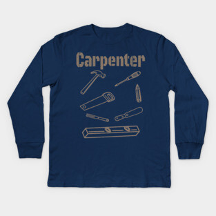 Carpenter Kids Long Sleeve T-Shirt
