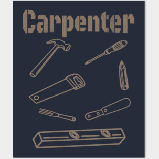 Carpenter Posters and Art