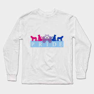 Bi Lion Pride Long Sleeve T-Shirt