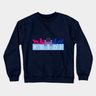 Bi Lion Pride Crewneck Sweatshirt