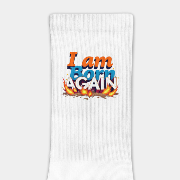 Born Again in Fire – Bold Christian Statement by Rox