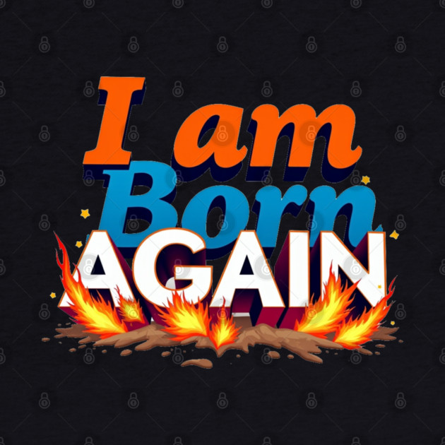 Born Again in Fire – Bold Christian Statement by Rox