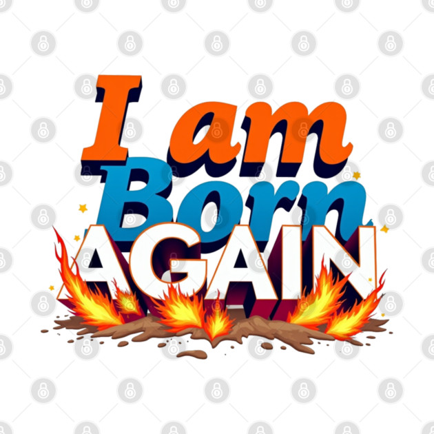 Born Again in Fire – Bold Christian Statement by Rox