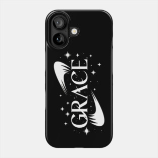 Grace: Divine Light in the Stars Phone Case