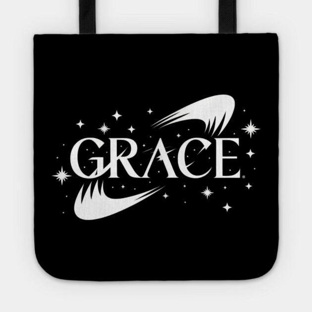 Grace: Divine Light in the Stars Tote by Rox