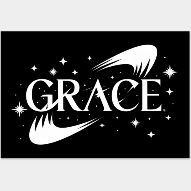 Grace: Divine Light in the Stars Wall Art by Rox