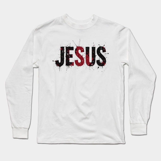 Covered by His Blood Long Sleeve T-Shirt by Rox