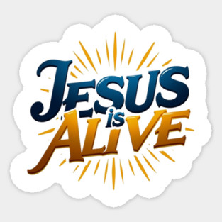 Jesus Is Alive! – Faith and Hope Design Magnet