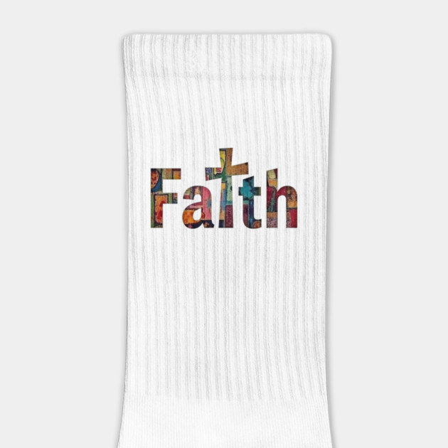 Faith in Full Color – Christian Cross Design by Rox