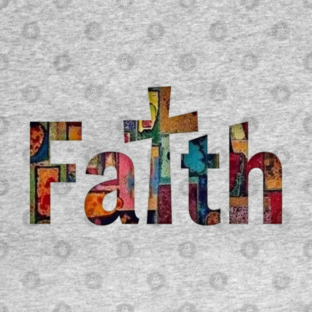 Faith in Full Color – Christian Cross Design by Rox