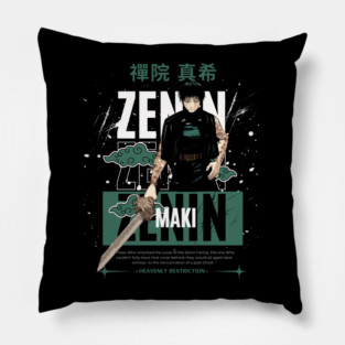 Zenin clan fit - Maki version Pillow