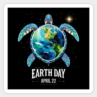Earth-Day-2025-Turtle-Sea-Earth-Day-Save-The-Earth Sticker