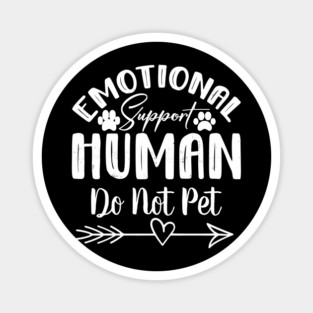 Emotional-Support-Husband-Do-Not-Pet Magnet